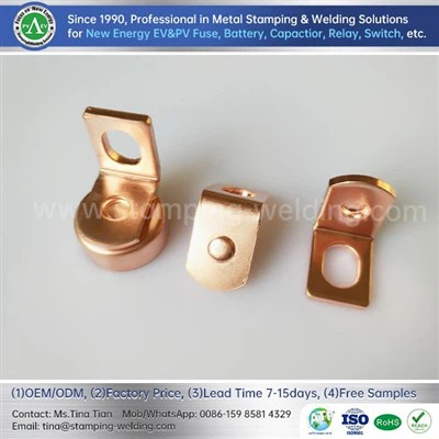Tooj liab xaus cap rau ceramic fused