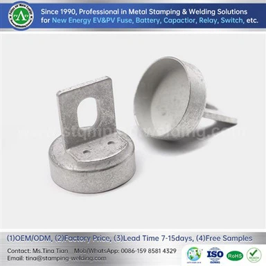 Cylindrical Fuse Contact Cap Rau EV