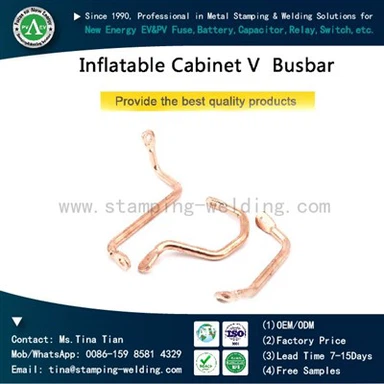 High Quality 3D Bending Copper Busbar Rau Sf6 V Unit Inflatable Txee