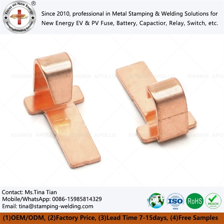 Copper Stamped Pressing Cutting Assembly Parts