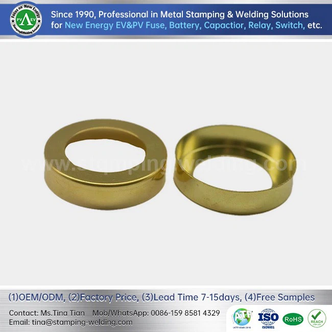 Brass End Cap For EV Fuse