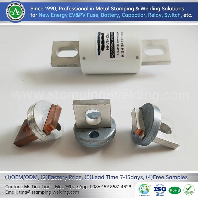 New Energy Bus Fast Fuse Copper Contact