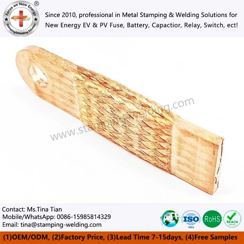Copper Flexible Braided Custom Connectors suppliers