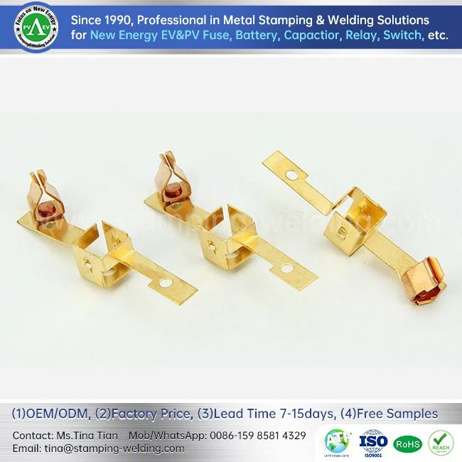 Hluav taws xob hlau tooj dag Stamping Part