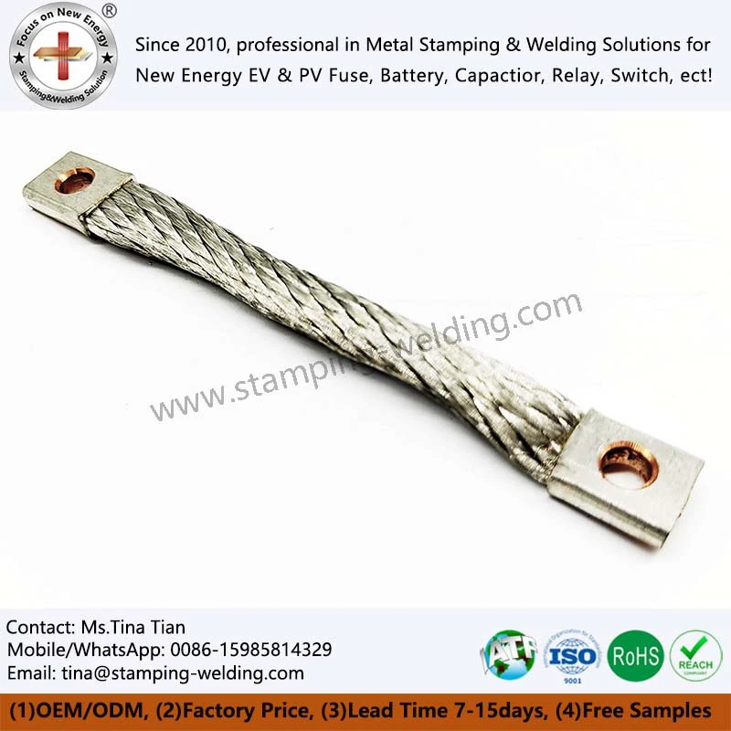 Tooj liab Braided Flexible Connectors