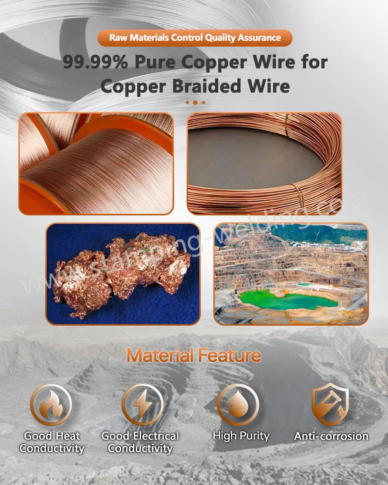 9999 Pure Copper Wire for Round Stranded Flexible Cords 9999 Pure Copper Wire for Round Stranded Flexible Cords