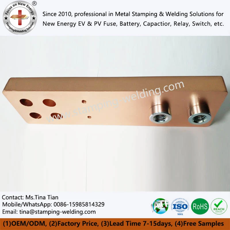 Grounding Copper Busbar Grounding Copper Busbar