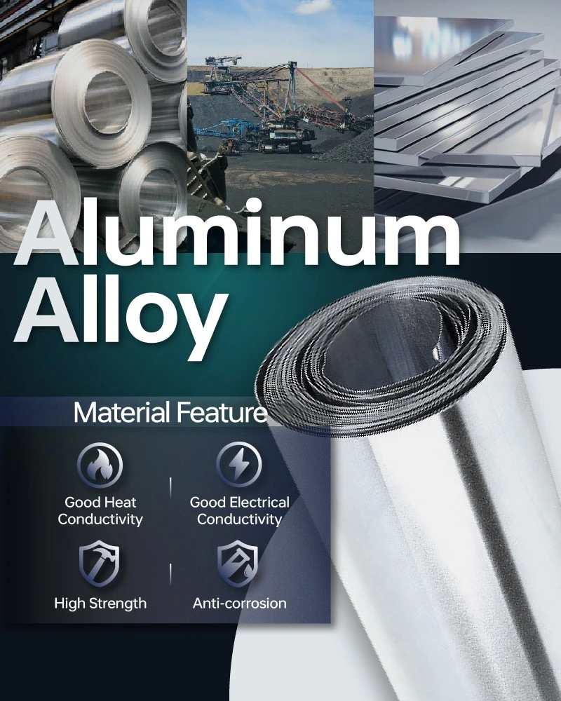 Material of Aluminum Accessories for Solar Mounting Material of Aluminum Accessories for Solar Mounting