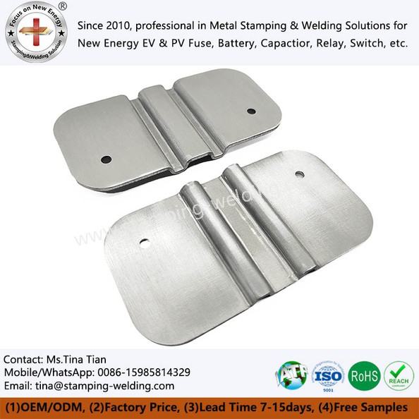 Aluminum connections for lithium batteries Aluminum connections for lithium batteries