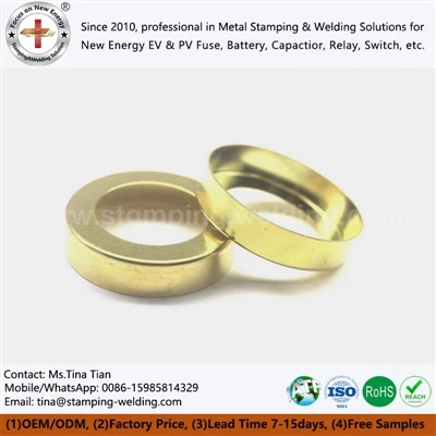 Fuse Brass Cap Kev Tshawb Fawb Kev Lag Luam: Me me - qhov loj me Precision Ch...
