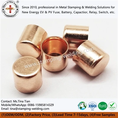 Kev Tshawb Fawb Kev Lag Luam: Copper Cap Rau Hauv -kab PV Fuse - Cov Ntsiab C...