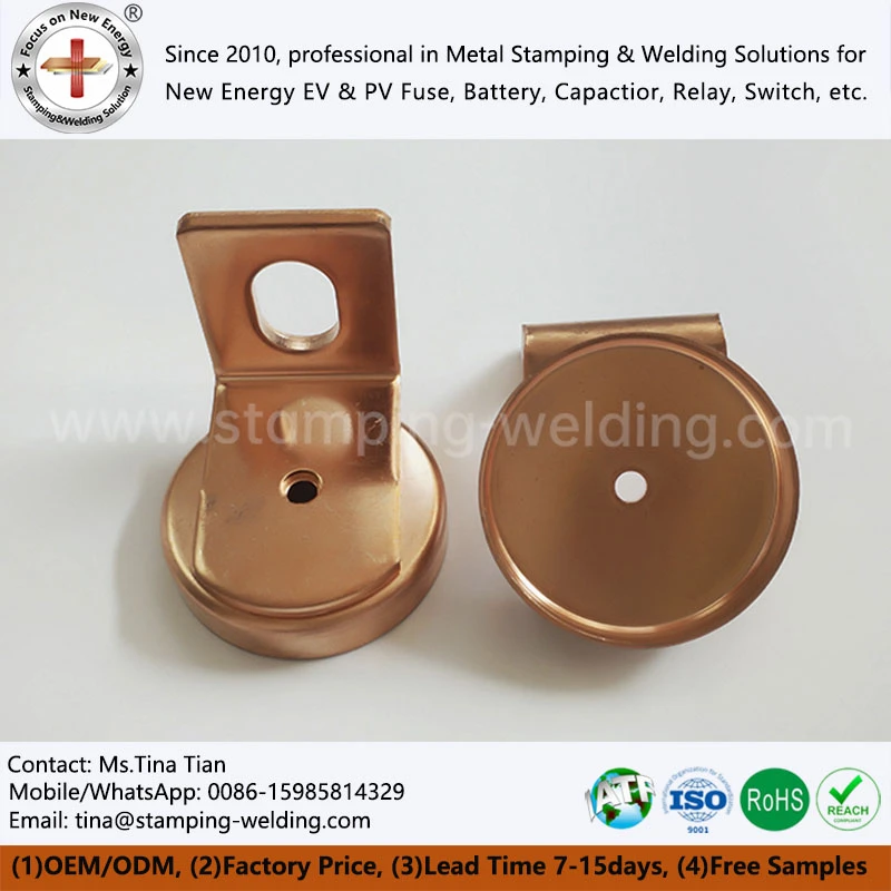 Copper Cap Fitting For PV Fuse Copper Cap Fitting For PV Fuse