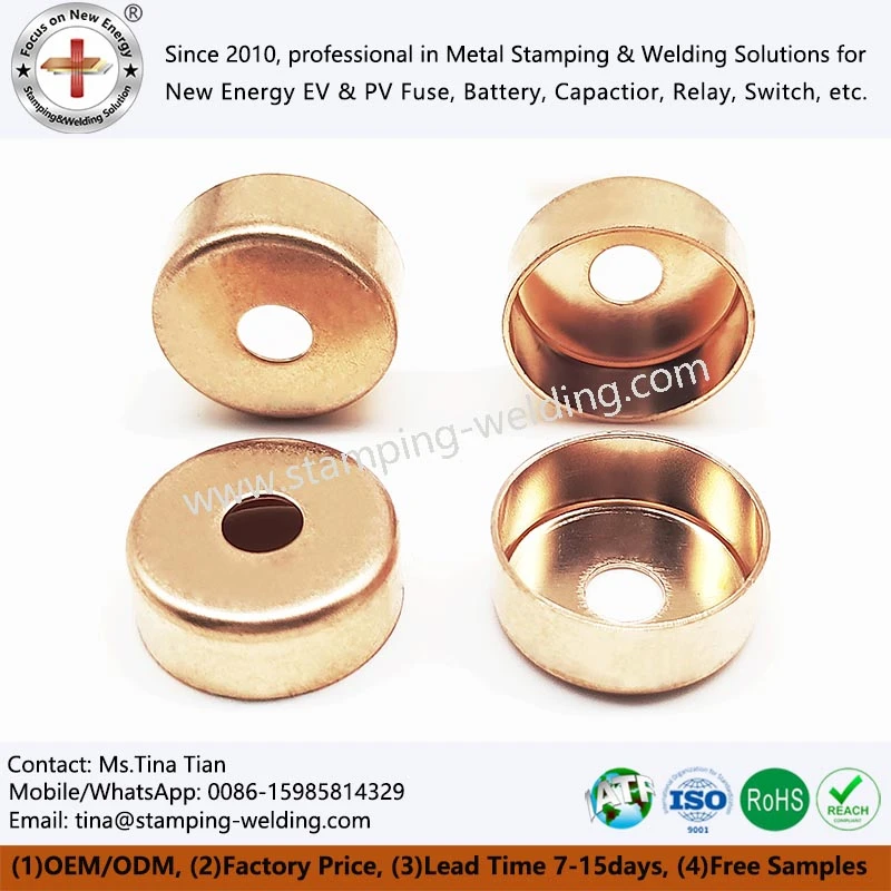 Round Copper Caps