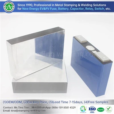 Aluminium Square Roj teeb Case