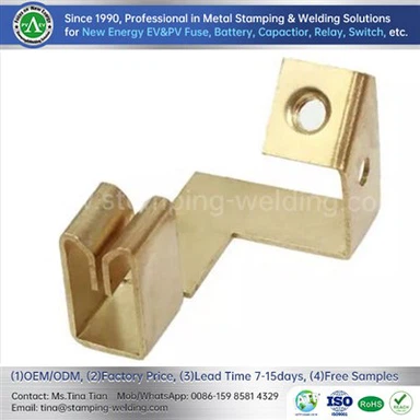 Brass Tiv Thaiv Crimp Terminal Thaiv Los Ua Si rau Lub Zog Hloov