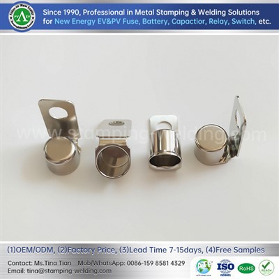 Lub hau yas-plated tooj liab sab nraud fuse fuse