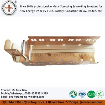 Copper Busbar Rau Hybrid Hluav Taws Xob Tsheb Zaj Duab Xis Capacitor