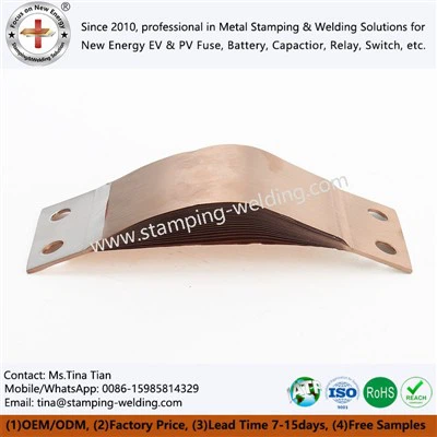 Tooj liab foils busbar