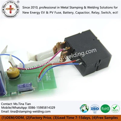 Tooj liab Stranded Hlau Kuj Tseem Ceeb Vuam Rau Latching Relay