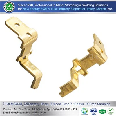 Hluav Taws Xob Brass Hlau Stamping Rau Cov Txawb Mus