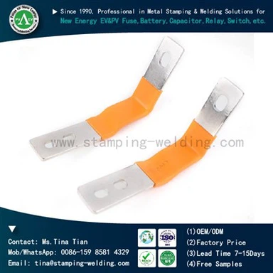 Npib tsib xee plated at roj teeb tooj liab busbar