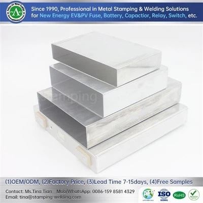 Square Aluminum Power Battery Boxes